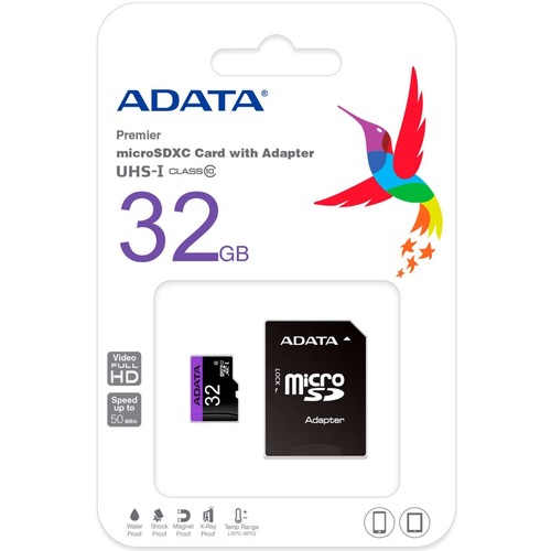 producto relacionado MEMORIA MICRO SD 32GB ADATA CLASE 10